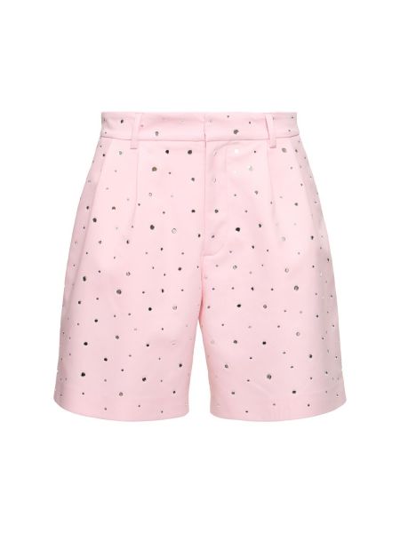 Pantalones cortos de algodón Giuseppe Di Morabito rosa
