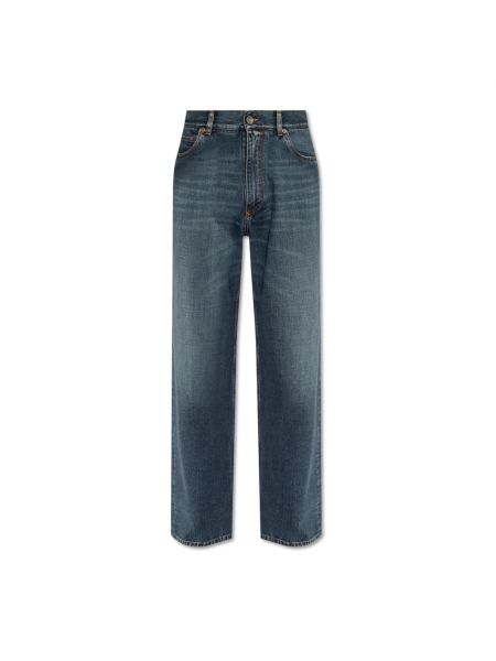 Straight leg jeans baggy Dolce & Gabbana blu