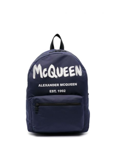 Kannettavan tietokoneen reppu Alexander Mcqueen sininen