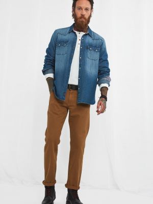 Классические джинсы чинос в западном стиле Joe Browns коричневый