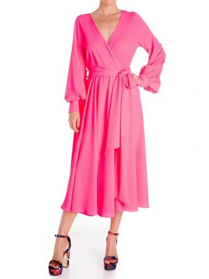 Платье с эластичным поясом Meghan Los Angeles розовый