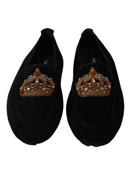 Loafers con bordado Dolce & Gabbana