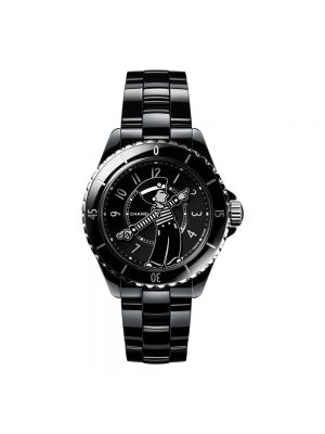 Zegarek Chanel czarny