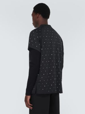 Koszula z siateczką Givenchy czarna