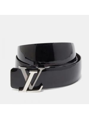 Pasek skórzany Louis Vuitton Vintage czarny