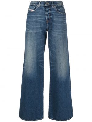 Relaxed fit flare jeans med passform Diesel blå