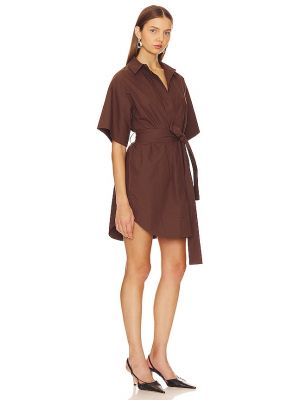 Mini vestido Aexae marrón