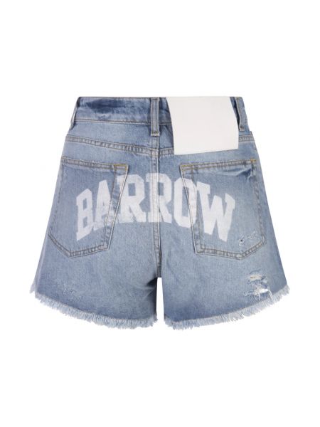 Szorty jeansowe Barrow niebieskie
