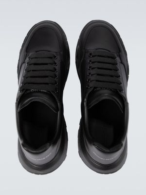 Sneakers di pelle Alexander Mcqueen nero