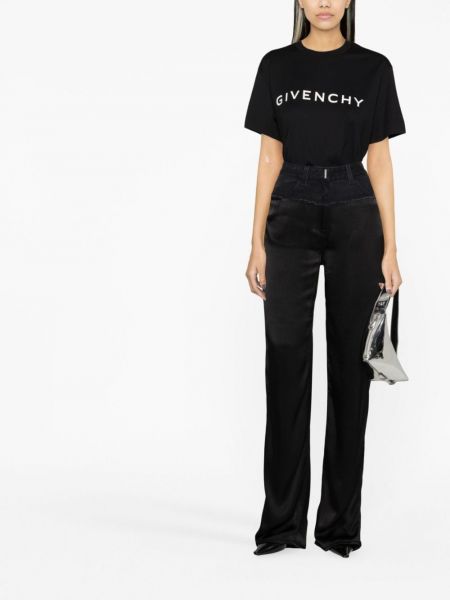 Proste jeansy Givenchy czarne