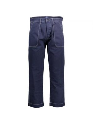 Niebieskie proste jeansy Gant