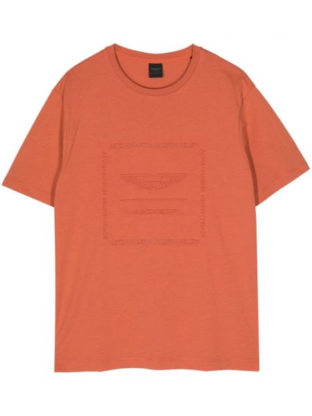 Marškinėliai Hackett oranžinė