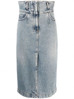 Spódnica jeansowa Iro niebieska