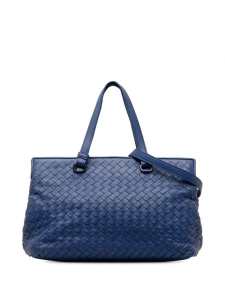 Taška na tašku Bottega Veneta Pre-owned modrá