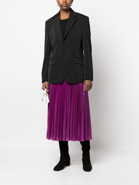 Plisované sukně Patrizia Pepe fialové