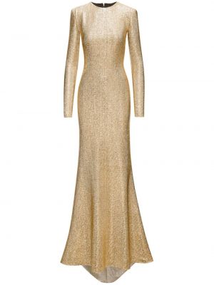Βραδινό φόρεμα Oscar De La Renta χρυσό