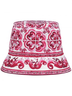Cappello con stampa Dolce & Gabbana