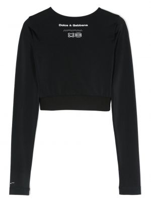 T-shirt avec applique Dolce & Gabbana Dgvib3 noir