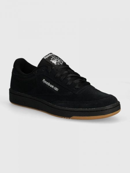 Sneakerși din piele Reebok Classic negru