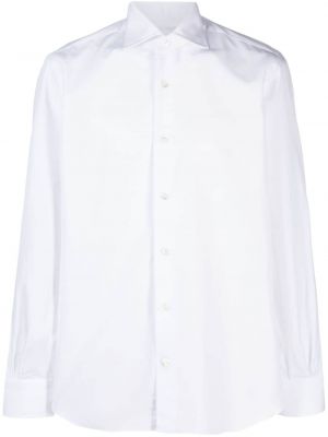 Памучна риза Mazzarelli бяло