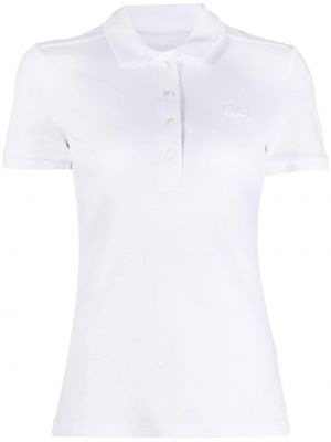 Поло тениска Lacoste бяло
