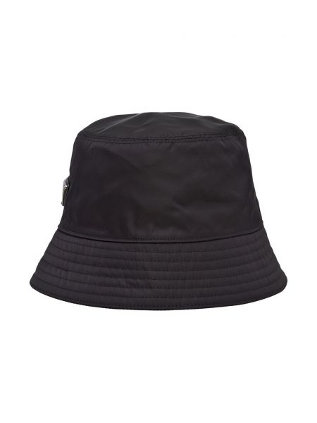 Cappello di nylon Prada nero