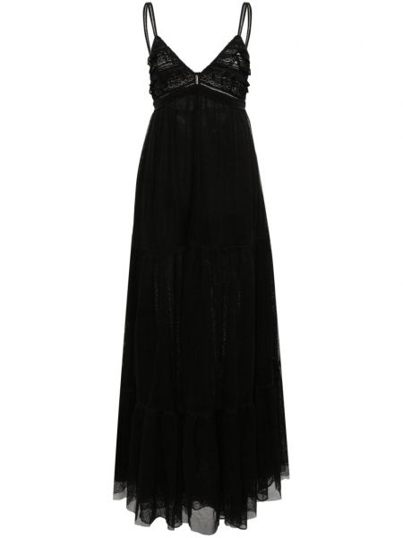 Robe longue en lin Dorothee Schumacher noir