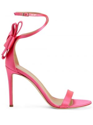 Sandale mit schleife Giuseppe Zanotti pink