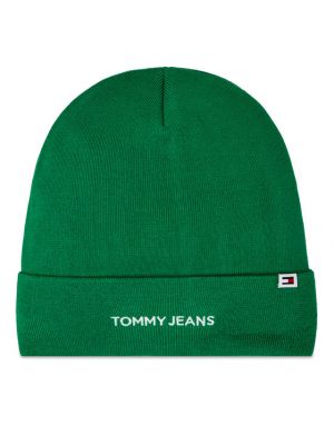 Čepice Tommy Jeans zelený