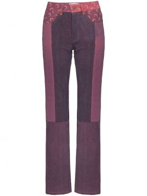 Straight jeans Marine Serre rosa