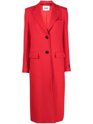 Kabát Msgm červená