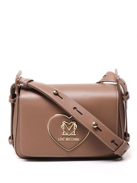 Taske Love Moschino brun