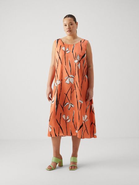 Коктейльное платье / Вечернее платье POLOMA Persona by Marina Rinaldi оранжевый