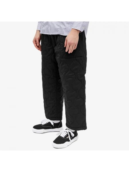 Шерстяные брюки Comme Des Garçons черные
