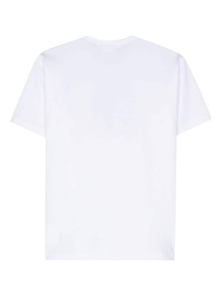 T-shirt en coton à imprimé Junya Watanabe blanc