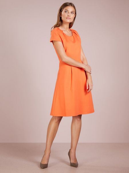 Sukienka Boss Casual pomarańczowa