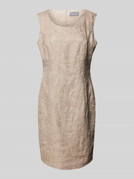 Sukienka midi z wzorem paisley White Label biała