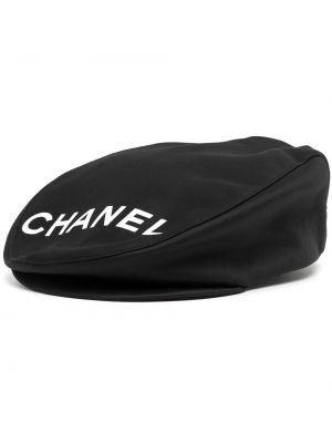 Czapka Chanel Pre-owned czarna