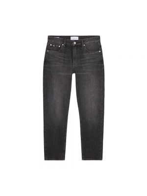 Straight jeans Calvin Klein Jeans schwarz