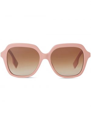 Oversized sončna očala Burberry roza