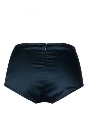 Pantalon culotte taille haute Kiki De Montparnasse bleu