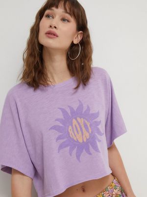 Majica Roxy vijolična
