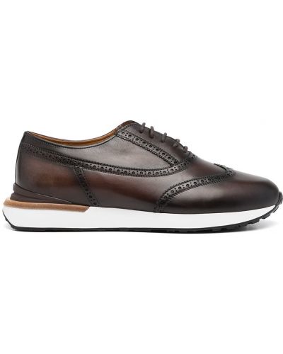 Zapatos oxford con cordones Magnanni marrón