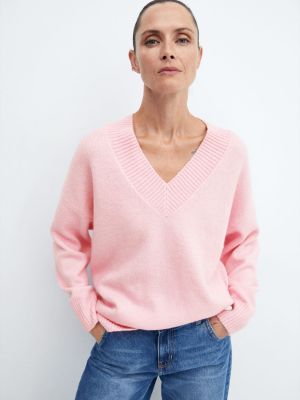 Рожевий светр Mango