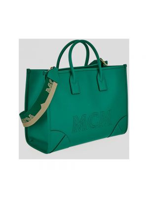 Bolso shopper Mcm verde