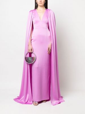 Abendkleid mit v-ausschnitt Alex Perry lila