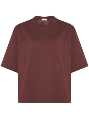 T-shirt Rosetta Getty braun