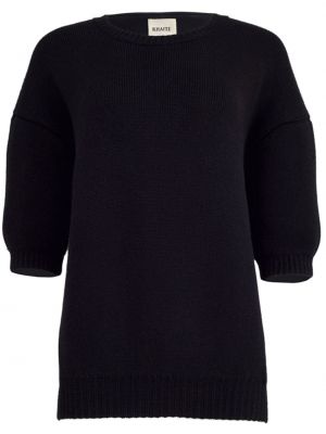 Sweter z kaszmiru Khaite czarny