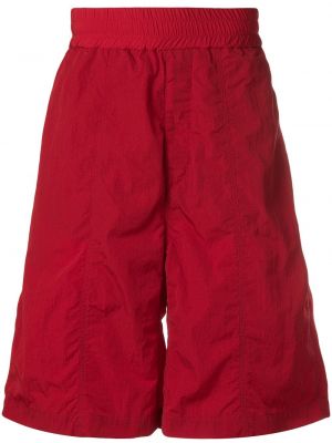 Pantalones cortos deportivos oversized Ami Paris rojo