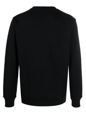 Sweatshirt mit rundhalsausschnitt mit print études schwarz